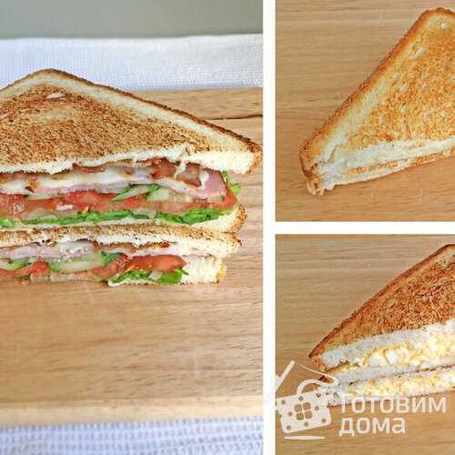 Сэндвичи: удачные комбинации оснований из разных видов хлеба