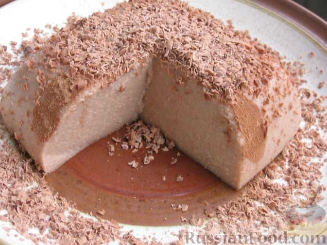 Шоколадный хлебный пудинг: нежный десерт