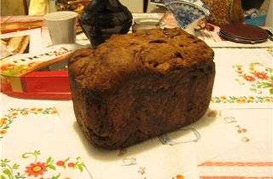 Сытный шоколадно-ореховый бриошь: роскошный хлебный десерт для утреннего кофе.