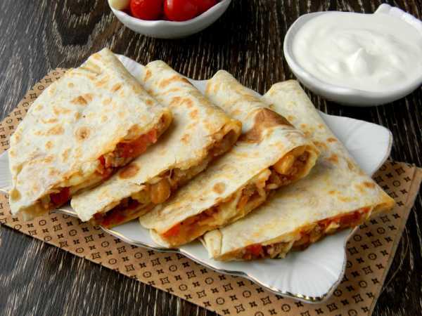 3. Веганские мексиканские тортильи с бобами